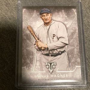 Baseball card topps Honus wangner